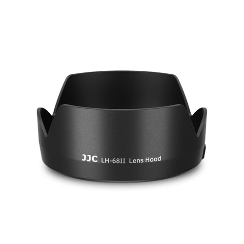 50mm Reversible Lens Hood Shade Fit for Canon EF 50mm f/1.8 STM Lens Replaces Canon ES-68 Hood Tulip Flower Design -Black