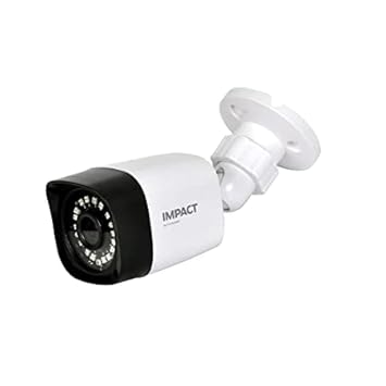 2 MP Bullet CCTV Camera I 1080p AHD Outdoor Wired Camera I OSD Control 4 in 1 UTC SupportI Smart IR SMD 12 Pcs IR LED 10~20 Mtr I Made in India I Plastic Housing-White (Pack of 2)
