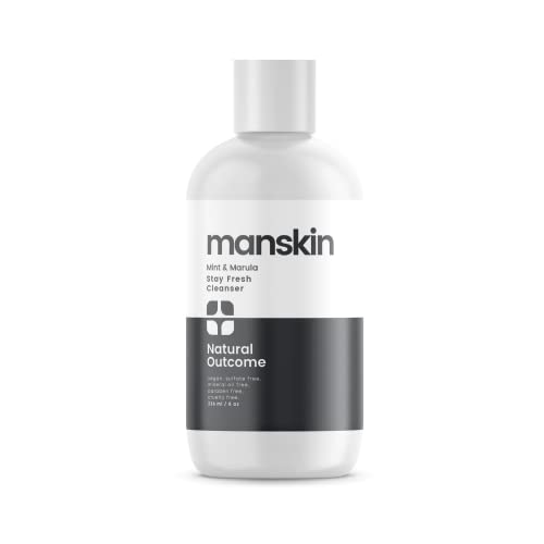 Natural Outcome Man Skin Face Wash Cleanser Skin Care - Mint & Marula Refreshing Facial Cleansing Gel For Men Sulfate Free 8 Oz #TOP6