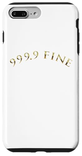 999.9 FINE - �S�[���h��������M�����X�^�b�J�[�̂��߂̃f�U�C�� �X�}�z�P�[�X iPhone 7 Plus/8 Plus �p