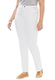 Women's Plus Size Stretch Straight Leg Jeans
