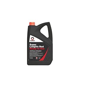 Comma SLC5L Super Red Ready to Use Antifreeze and Coolant, 5 Litre