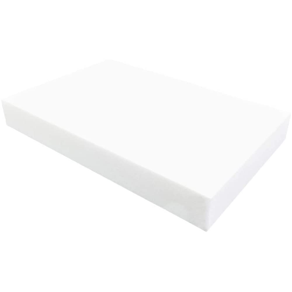 Tablero de espuma de alta densidad, hojas de poliestireno de 30x40x5cm for manualidades de modelos Diorama, 1 unidad(White)