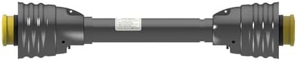 Miniatura 6 de Eje de la línea de transmisión de la toma de fuerza de la serie AB1 27 "Longitud comprimida 1-3/8"-6 Spline se adapta a la caja BRW14006127DS