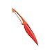 Mastrad F20015 Eplucheurs Fruits et légumes – Utilisation Simple – Gamme Elios – Double Tranchant – Lame INOX – Ambidextre – Compatible Lave-Vaisselle – Rouge 17 cm