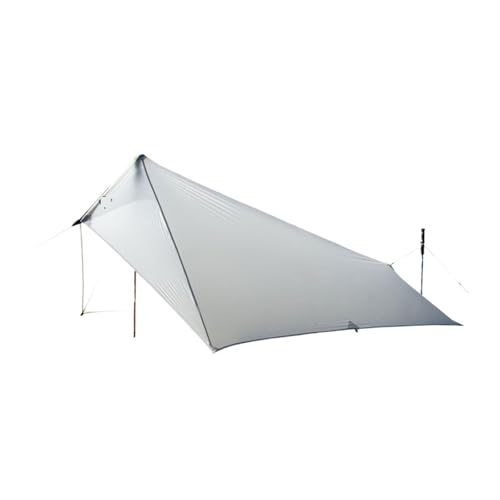 Outdoor Travel Ultra Light Rain Fly Tent Tarp, Silicone Coating Nylon Camping Shelter Canopy Rainfly, Lightweight Tarp Suitable for Outdoor Family Camping, Fishing