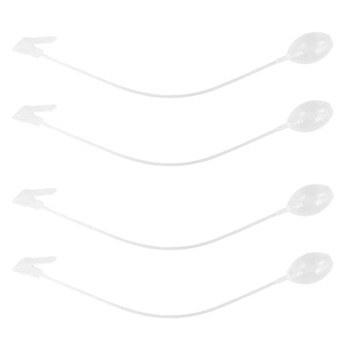 JOINPAYA 4pcs Transparent Air Bag Cosplay Accessories: Pvc Diy Bunny Hat with Moving Ears, Transparent, Fun and Cute for Parties and Festivals