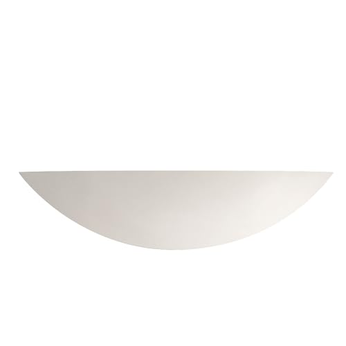 Searchlight 102 Applique In Finitura Gesso Bianco Verniciabile, S