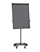 Produktbild MAUL Flipchart MAULoffice 70x100cm | Mobiles Whiteboard mit 5 Fußrollen und Rundfuß | Magnetische Tafel mit Blockhalter und großer Ablageschale für Marker und Stifte | Höhenverstellbar | Anthrazit