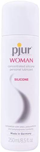 pjur Woman Silicone Based Personal Lubricant Specially Formulated for Women Female Skin Formula | 8.5 fl oz/250 ml