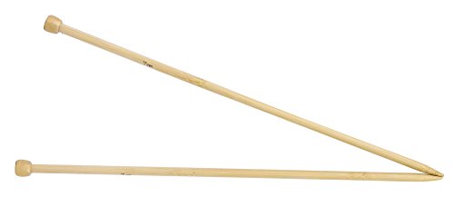 ハマナカ アミアミ 玉付2本針 長さ33cm 7mm H250-110-7