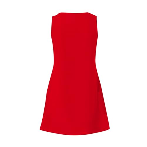 Image of Summer Dresses for Women 2026 Casual V Neck Sleeveless Sundresses Boho Beach Tank Dresses with Pockets