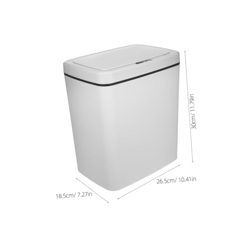 Bote de basura inteligente con tapa automática 14L Unomor miniatura 2