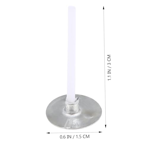Pabilos para velas de algodón con base 500 unidades miniatura 2