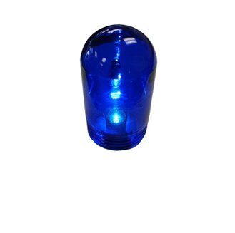 Image of Vaporproof Glass Globe 6 inch Blue (Jelly Jar)
