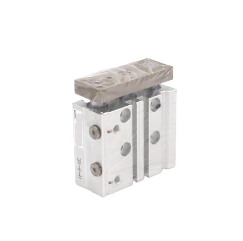 Cylindre triple tige TCM12x40S guidé pour automatisme industriel
