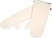 San Jamar 824TM Heavy Duty Terry Cloth Temperature Protection Oven Mitt, 24" Length, Natural