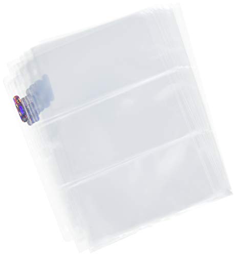 Image of Ultra Pro 1-Pocket Platinum Page with 8 inch X 10 inch Pocket 100 ct.