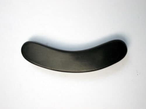 image for MUSICAL STRING Mandolin Armrest ebony wood with U clamp hardware, Blac