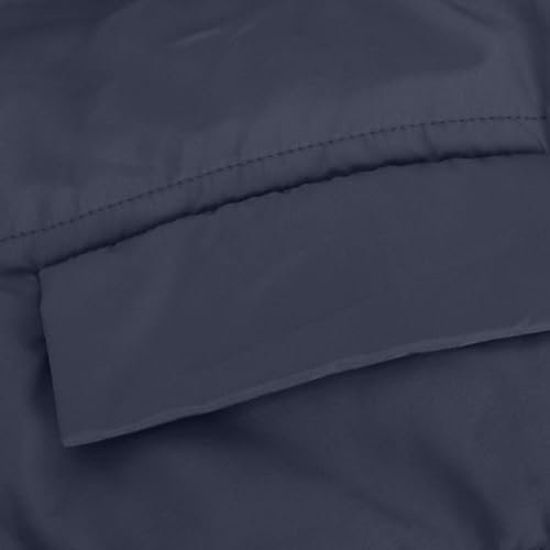 XUNRYAN Womens Winter Sherpa Puffer Jackets Zip Up Long Parka Quilted Lightweight Down Coat Fleece Lined Outdoor Anorak Hood4