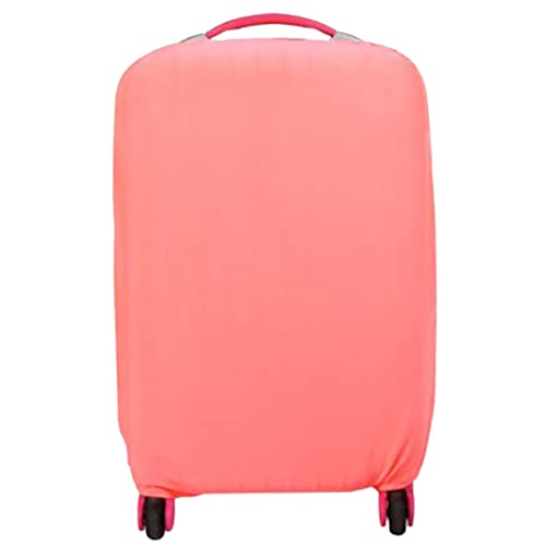 Elastic Suitcase Cover for Luggage Protective Travel Bag Pink High Elasticity Dirt and Scratch Resistant Easy for Travel Accessories