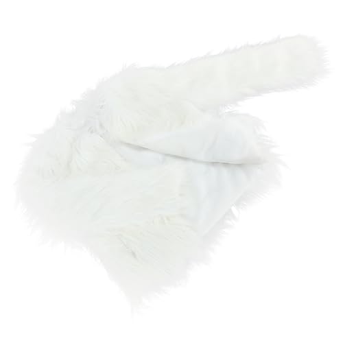 Manteau blanc à LED pour femme KOMBIUDA en taille S veste d'hiver festive