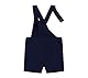 Petit Bateau Baby Jungen A0B48 Kurze Overalls, Blau, 3 Jahre