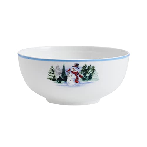 Mikasa 5297789 Snowman Forest Chip Resistant 12 Piece Dinnerware Set thumb #9