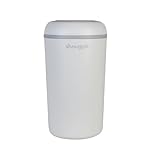 Shnuggle Eco-Touch Nappy Bin (Diaper Pail) | Eco-Friendly Nappy Disposal System | No Costly Refills – Use Any Bag | Dual-Seal Odour Lock | Easy-Clean, One-Hand Drop-and-Go Bin
