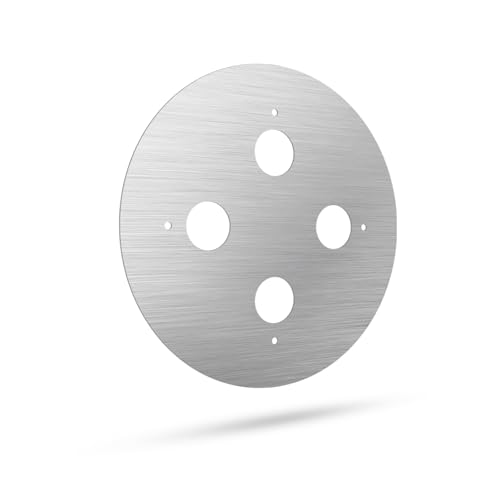 MightySkins Skin Compatible with Amazon Echo Dot (3rd Gen) - Cold Steel | Protective, Durable, and Unique Vinyl Decal wrap Cover | Easy to Apply, Remove, and Change Styles | Made in The USA