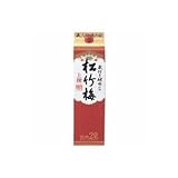 上撰 松竹梅 蔵付き酵母仕込 2Lパック 2L × 6本 上撰 松竹梅 蔵付き酵母仕込 2Lパック 2L × 6本