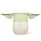 Corkcicle Stemless Insulated Wine Glass Tumbler - Beverages Cold 6 & Hot 3 Hours - Stainless Steel - Easy-Grip - Summer Drinkware Gift - Keeps Drinks Ice - 12 oz - Yoda