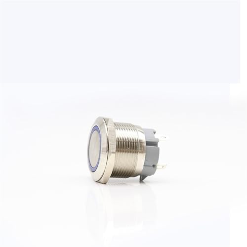 Interrupteur 16mm étanche résistant à l'eau pour commande extérieure