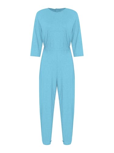Combinaison de nuit adaptative pour femme contre le déshabillage involontaire
