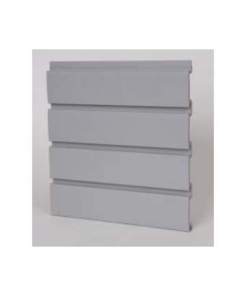 80 Inch HandiWall Slatwall Panels (Gray)