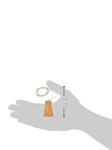SOLAR 83334 Stopper with Solar MicroLED for Bottle Transparent, 75 cm - Image 4