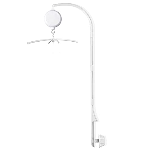 HLEEDUO 33 inch Baby Crib Mobile Arm, Mobile Holder for Cribï¼ŒMobile Arm for Crib Mobile Musical Motor(33 inch Mobile Hanger for Crib)