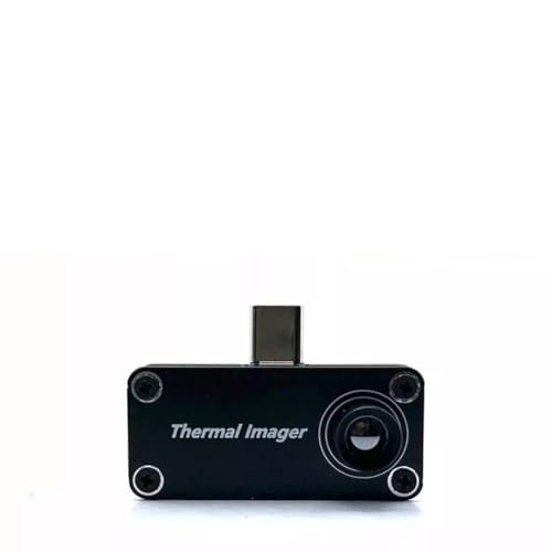 UTTASU Cámara de imágenes térmicas para Android, resolución de 32 x 32, rango de temperatura de -20 a 1000 °C, cámara infrarroja tipo C con frecuencia de fotogramas de 5 FPS y ángulo de visión de 33°