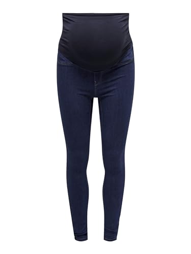 ONLY Women's OLMRAIN Life REG Skinny Jegging DBD DNM Jeans, Dark...