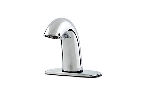 Zurn Aqua-Fit® Serio Series® Single Post Faucet With 1.5 Gpm Aerator And 4" Cover Plate In Chrome #TOP22