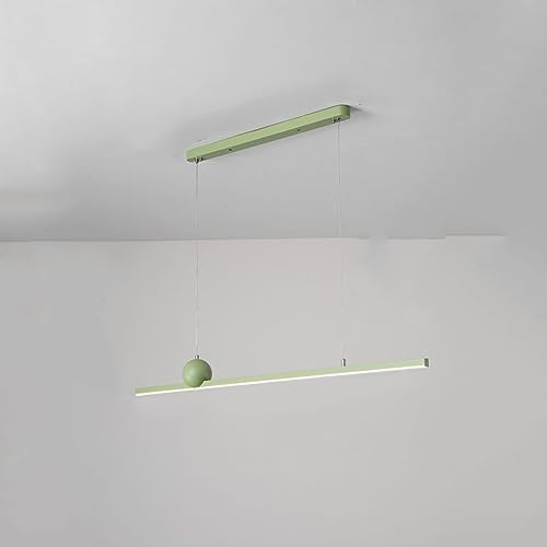 Chandelier LED suspendu minimaliste au design linéaire haut de gamme