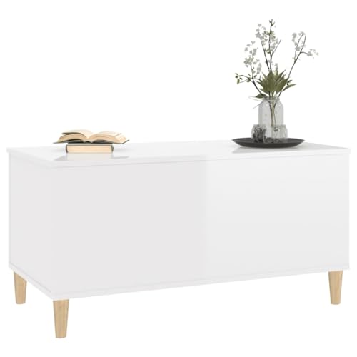 Table basse de salon compacte 90x45 cm pour sublimer les petits espaces