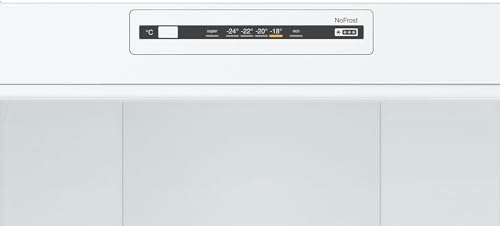 Bosch - Frigorífico Combi, 60 cm, Serie 2, NoFrost, Iluminación LED, MultiAirFlow, Blanco, KGN36NWEA - imagen 4