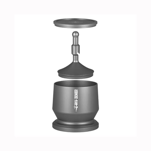 MHW-3BOMBER 58mm Blind Shaker Espresso Coffee Powder Receiver Container Fits 58mm Portafilters，Black DR5500B