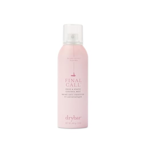 Drybar Final Call Frizz & Static Control Mist | Fights Frizz, Tames Flyaways to Maintain Smooth and Shiny Blowouts, 24 Hour Frizz Control & 72 Hour Static Control