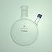 Proglass Glass Round Bottom Boiling Flask with Threaded Inlet with 24/40 Joint Capacity of 500mL