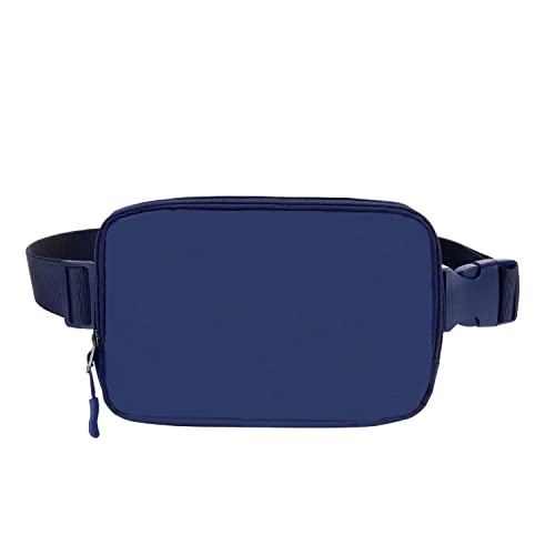 Image of Belt bag Fanny pack crossbody bags for women Everywhere belt bag (blue)