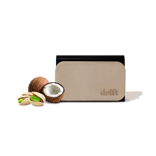 Image of Drift Car Air Freshener - Stone Fragrance - Automotive Odor Eliminator - Long Lasting Scent - Scent Refill - Coconut & Pistachio Starter Kit