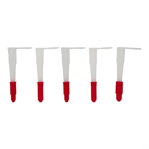 Set 5 Puntas para Silicone Caulking y Tapas Rojas miniatura 3