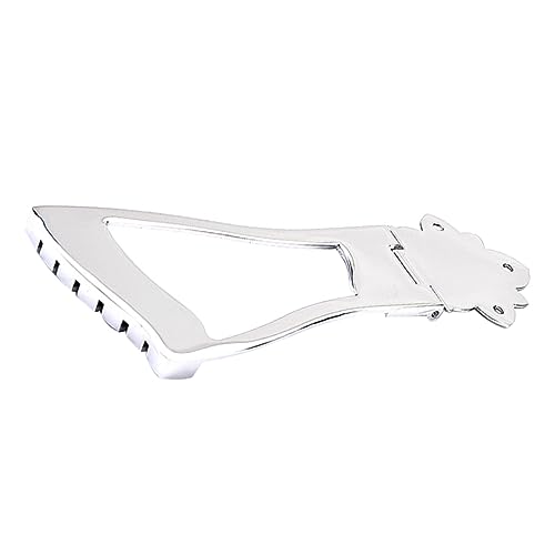 Cordier guitare électrique en métal argenté fixe pour pièces de rechange d'instrument